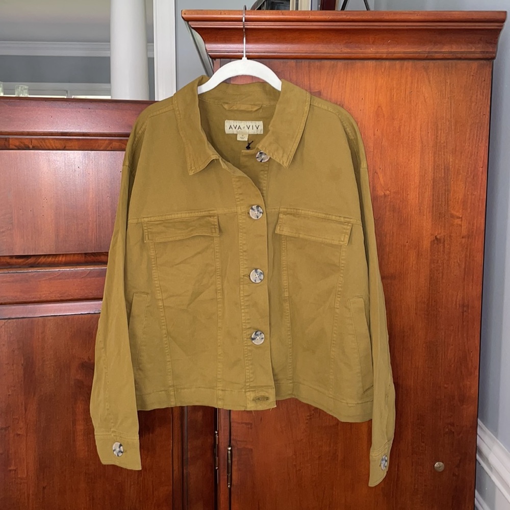 NWT AVA & VIV Button Jacket - Picture 1 of 6